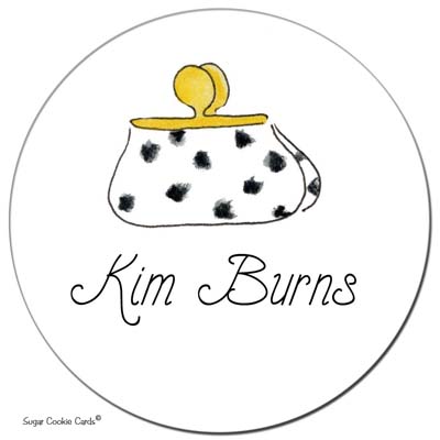 Sugar Cookie Gift Stickers - Coin Purse